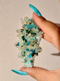 Shattuckite Quartz Specimen