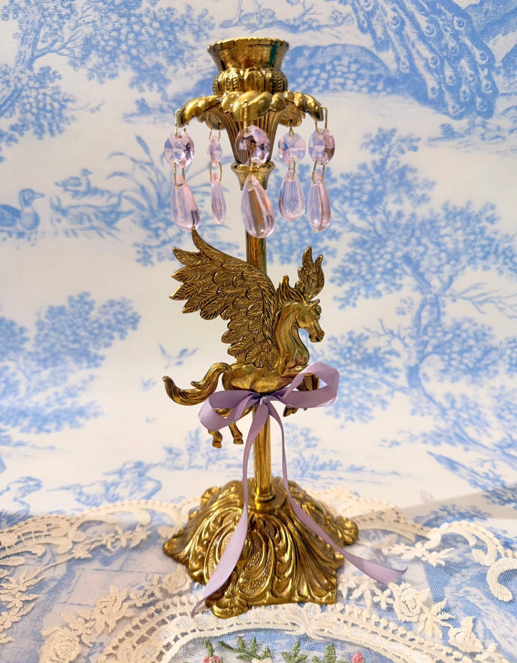 Elegant golden unicorn holder ( single one )